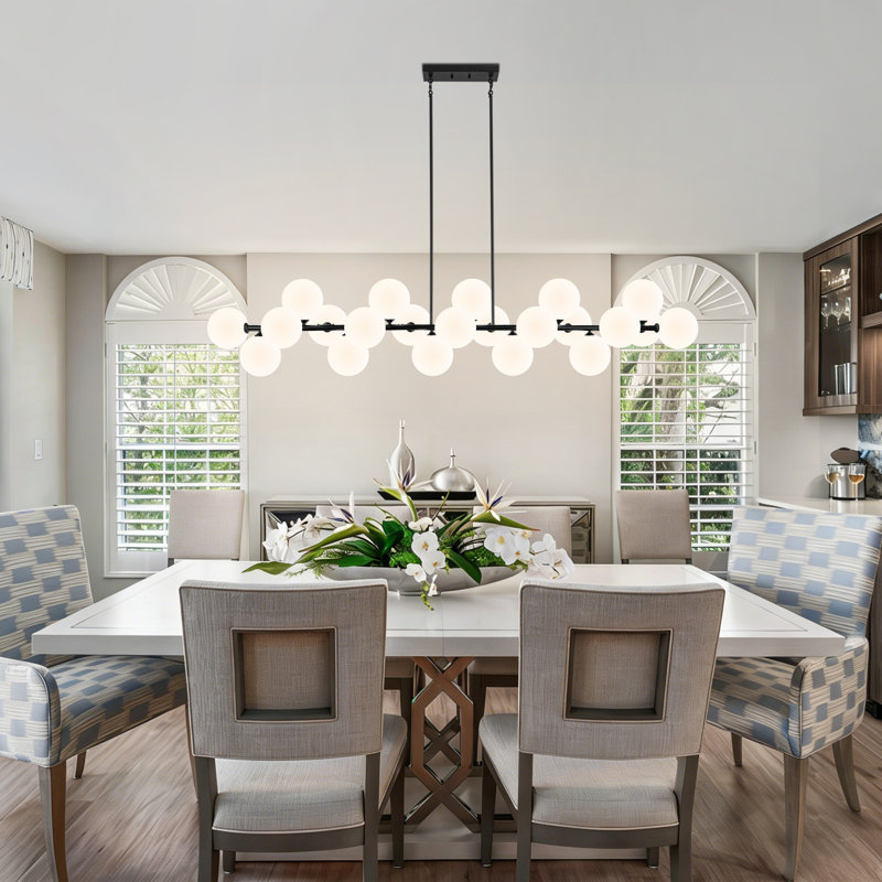 George Oliver 22 - Lights Sputnik Chandelier Dining Room